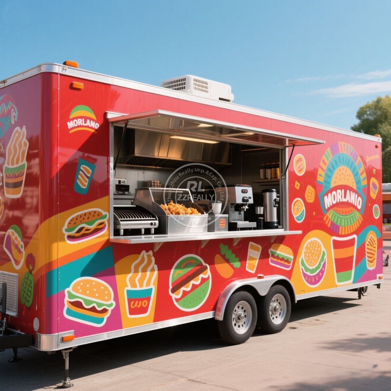 Coffee Equipment Europe - Avrupa Mobil Fast Food Kamyon Römorku
