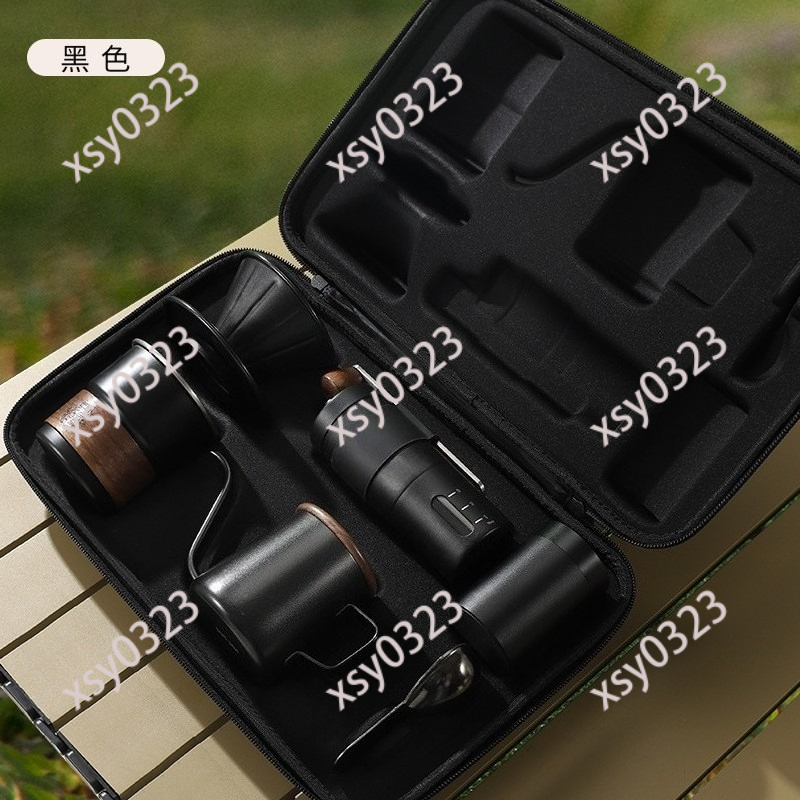 Outdoor Coffee Equipment - Taşınabilir Demleme Kahve Seti, Açık Hava