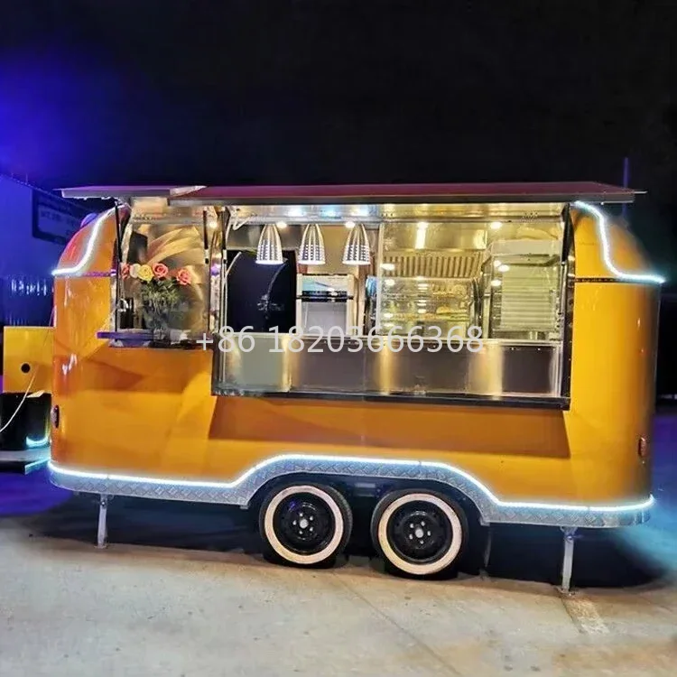 Coffee Equipment Europe - Özelleştirilmiş Mobil Kahve Dondurma Yiyecek Kamyonları