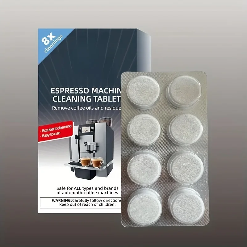 Backflush Tablet Cleaner - Espresso Makinesi Temizleme Tabletleri Kireç Çözücü-Ters