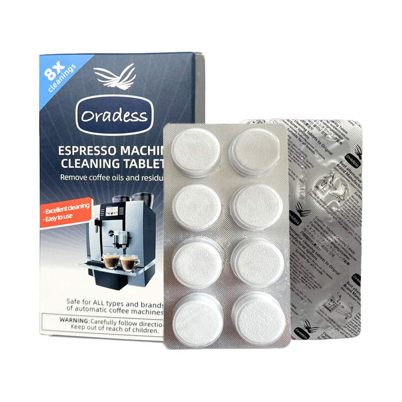 Backflush Tablet Cleaner - Espresso Makinesi Temizleme Tabletleri Kireç Çözücü-Geri