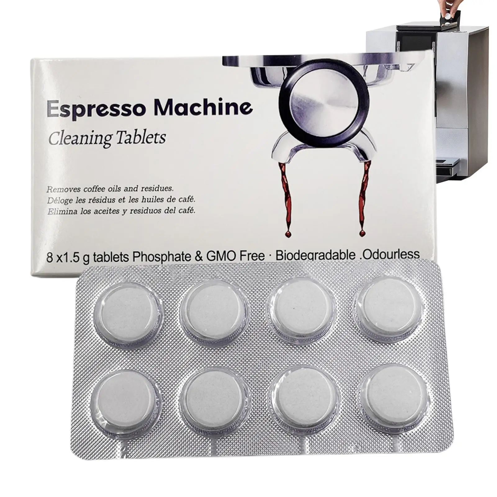 Espresso Makinesi Temizleme Ta - Backflush Tablet Cleaner incelemesi ve fiyatı