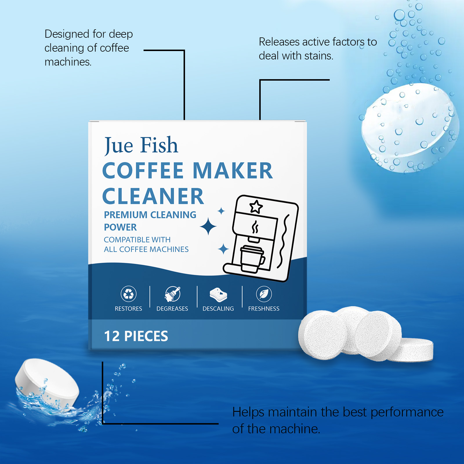 Kahve Makinesi Temizleme Table - Backflush Tablet Cleaner incelemesi ve fiyatı
