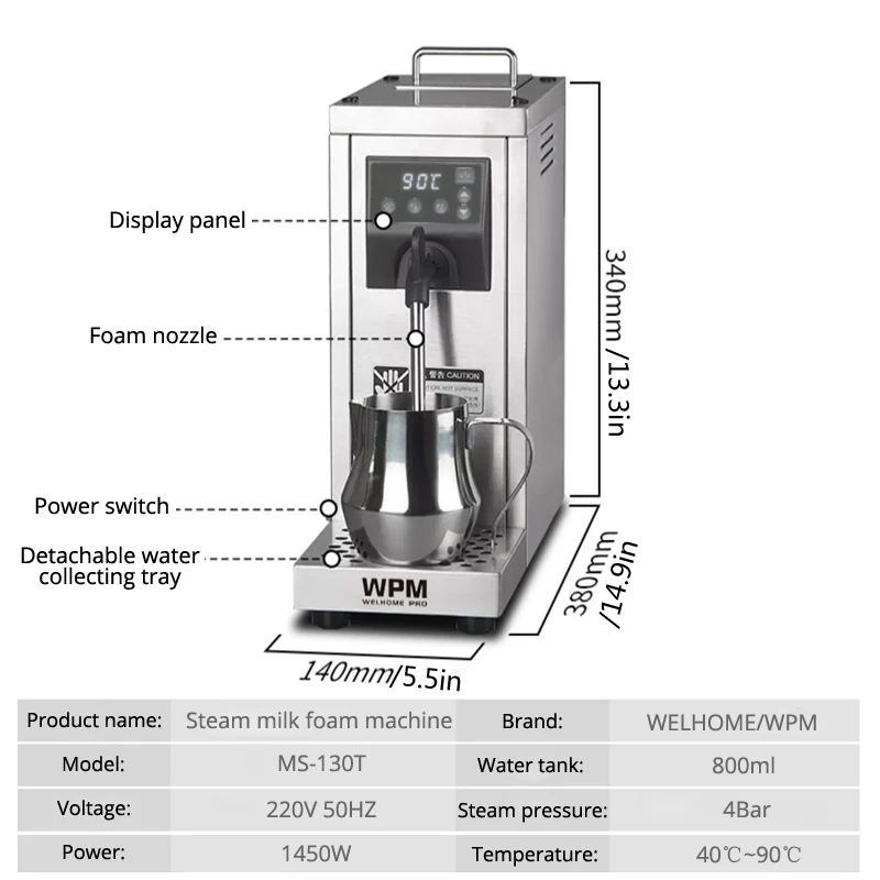 Kaynar Su Makinesi Süt Köpüğü  - Coffee Equipment For Coffee Shop incelemesi ve fiyatı