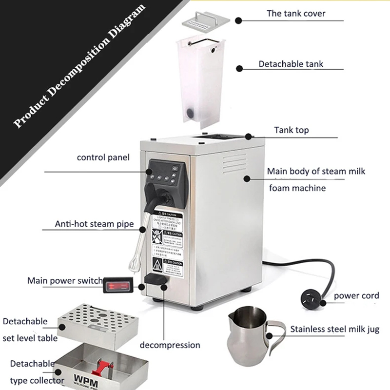 Kaynar Su Makinesi Süt Köpüğü  - Coffee Equipment For Coffee Shop incelemesi ve fiyatı