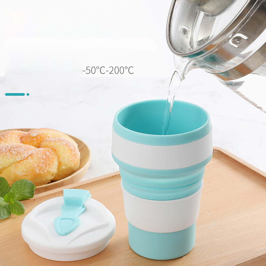 350ML Gıda Sınıfı Silikon Katl - Coffee Equipment Camping incelemesi ve fiyatı