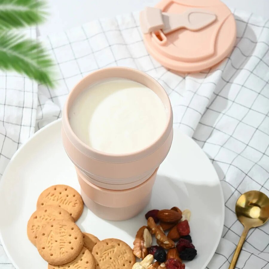350ML Gıda Sınıfı Silikon Katl - Coffee Equipment Camping incelemesi ve fiyatı